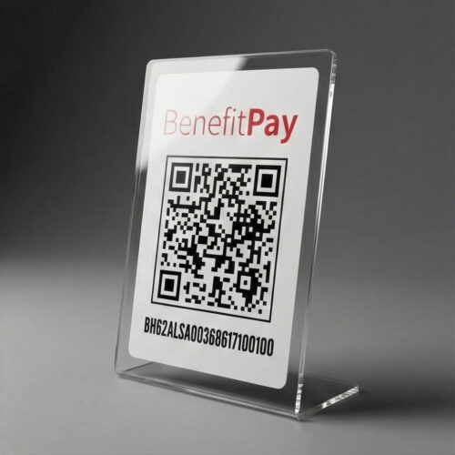 Printed Scan to Pay Poster